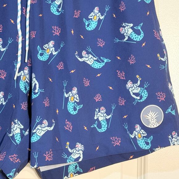 Chubbies The Triton of the Seas 5.5" Classic Swim Trunk, Men's Size M - Picture 2 of 7